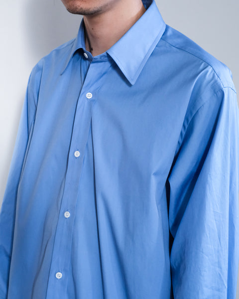 Scye/SUVIN -GIZA Cotton Poplin Regular Collar Shirt