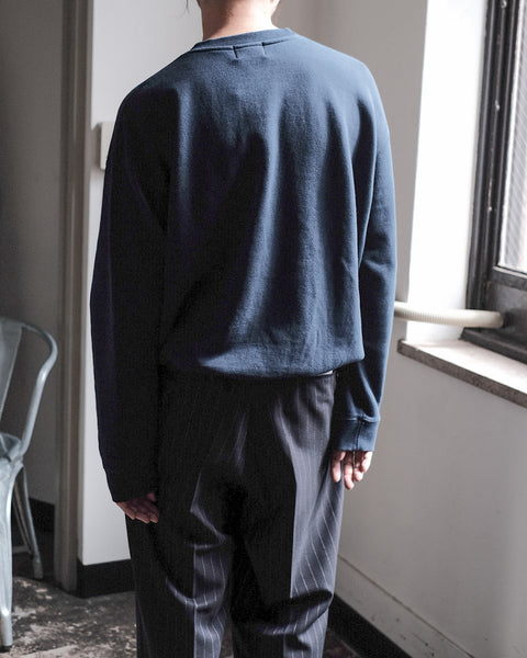 STUDIO ANIMALS/Running Horse Embroidered Sweat Shirt