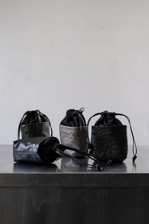 cornelian taurus by daisuke iwanaga/CWS Baby Bag ostrich leather