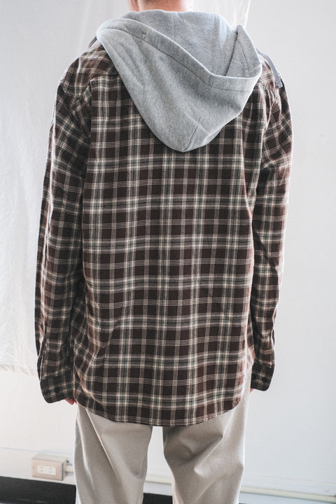The DUFFER N NEPHEWS/Hooded Work Shirt