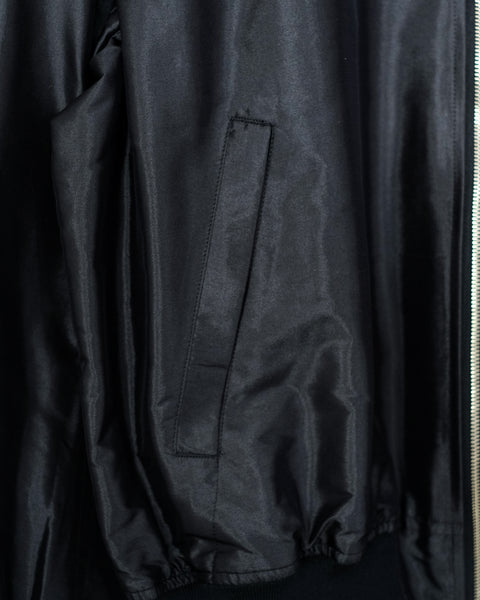 Scye/Silk Nylon Parachute Cloth Bomber Jacket