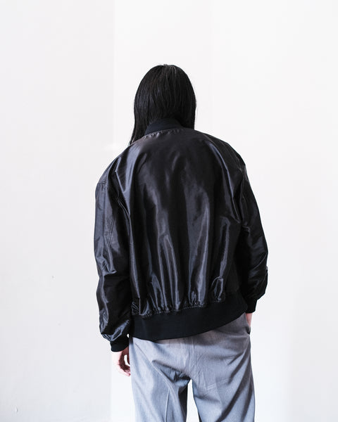 Scye/Silk Nylon Parachute Cloth Bomber Jacket