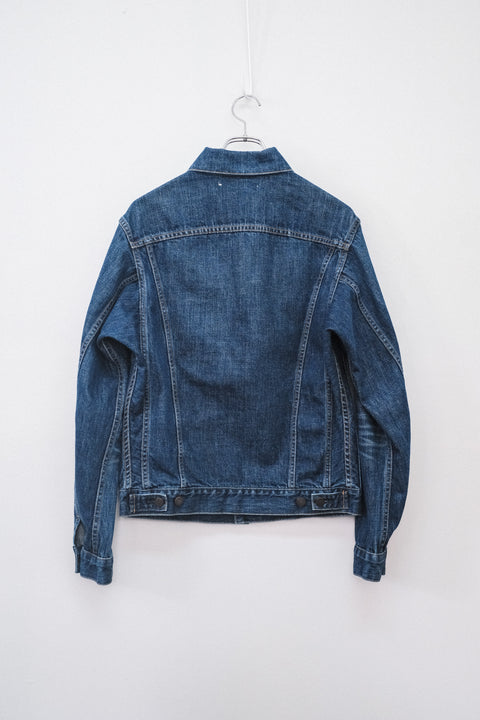 SCYE BASICS/Selvedge Denim Used Wash Trucker Jacket 3
