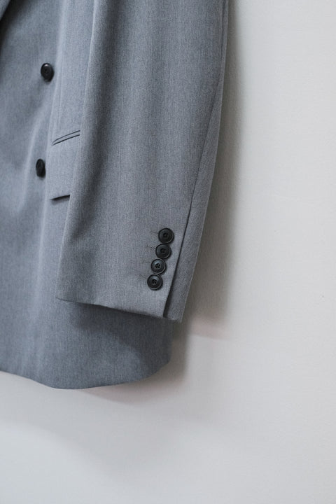 SCYE BASICS/Wool Max Gaberdine 6B D.B Blazer
