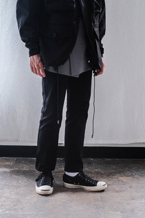 SCYE BASICS/Stretch Cotton Duck Slim Fit Jeans
