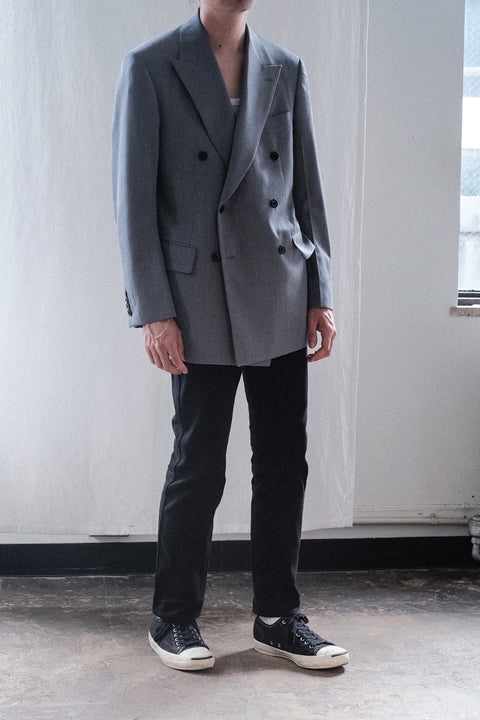 SCYE BASICS/Wool Max Gaberdine 6B D.B Blazer