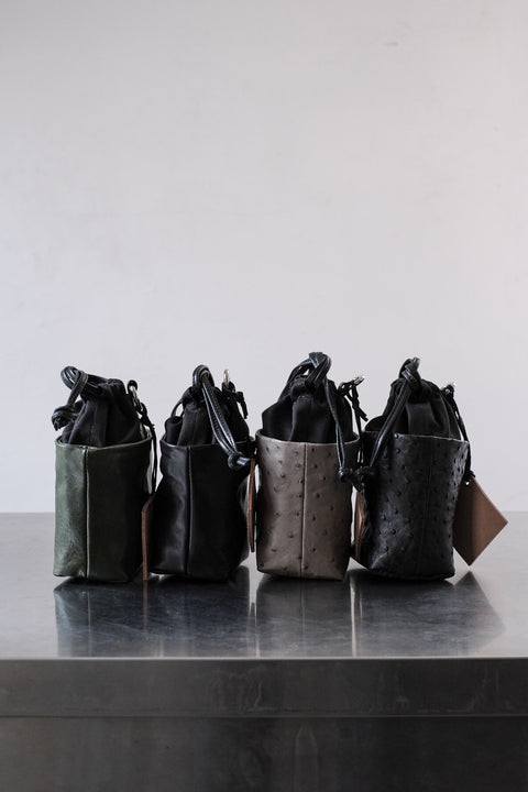 cornelian taurus by daisuke iwanaga/CWS Baby Bag ostrich leather