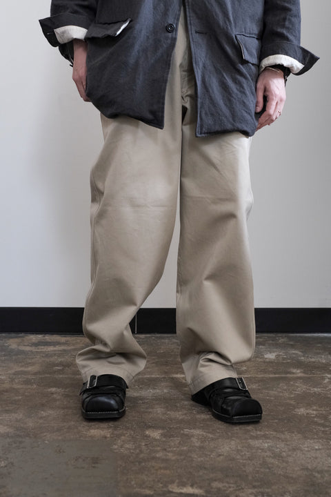 SCYE BASICS/Vintage Chino Cloth Military Pants