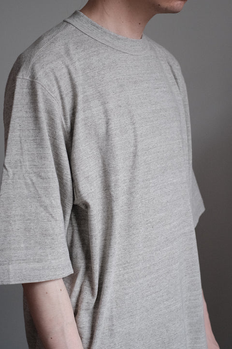 山内/鉄媒染コットン吊り天竺Tシャツ