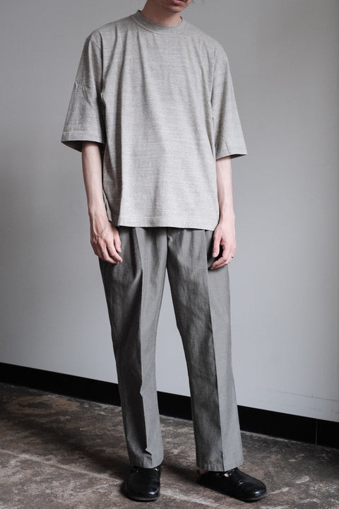 山内/鉄媒染コットン吊り天竺Tシャツ