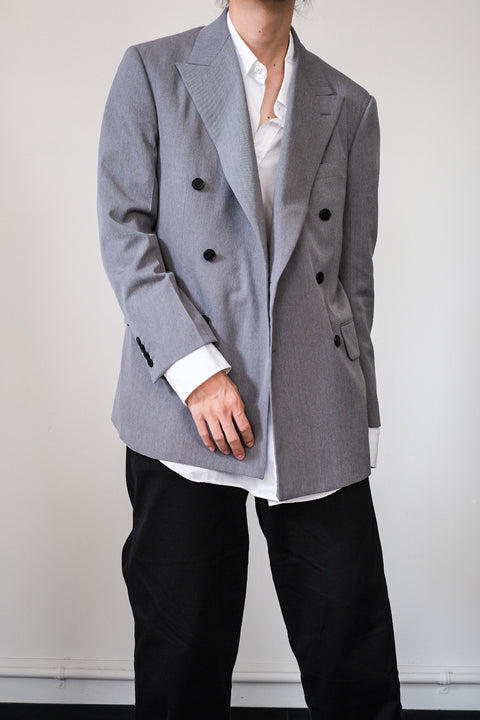 SCYE BASICS/Wool Max Gaberdine 6B D.B Blazer