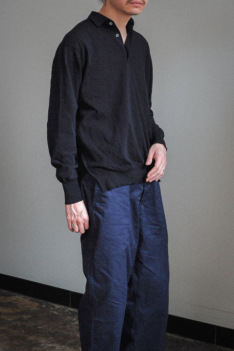 Scye/Ice Cotton Polo Knit