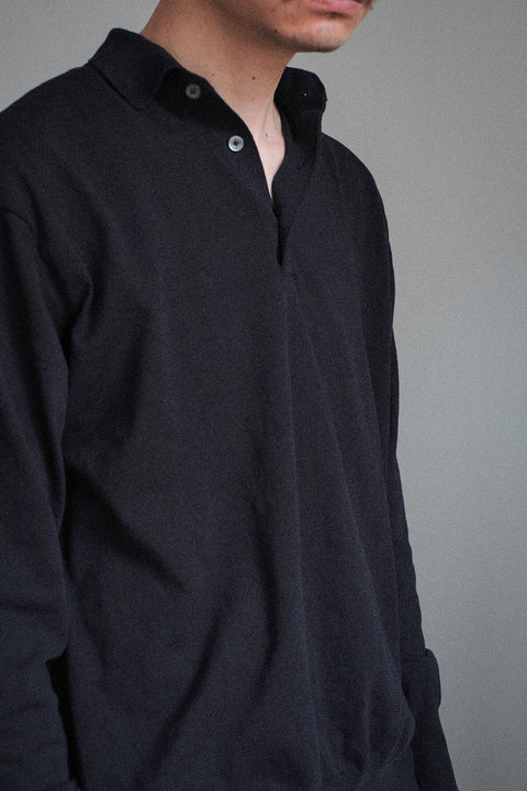 Scye/Ice Cotton Polo Knit