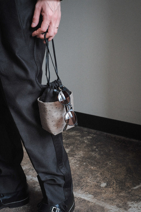 cornelian taurus by daisuke iwanaga/CWS Baby Bag ostrich leather