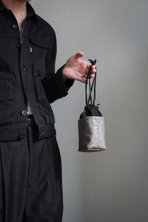 cornelian taurus by daisuke iwanaga/CWS Baby Bag ostrich leather
