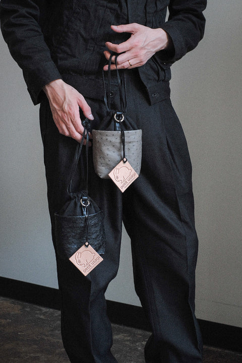 cornelian taurus by daisuke iwanaga/CWS Baby Bag ostrich leather