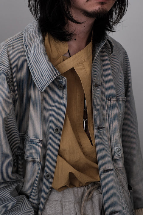 FRANK LEDER/Triple Washed Cotton Top