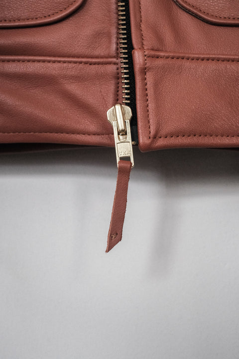FRANK LEDER/Organic Dyed Buffalo Bomber Jacket (store only or contact)