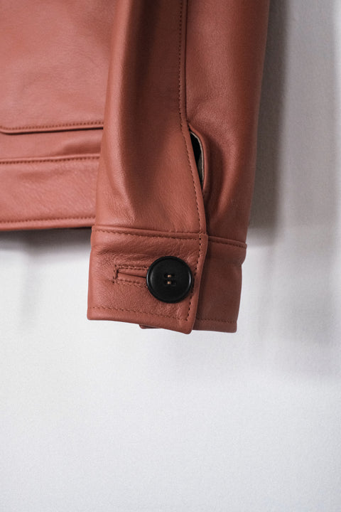 FRANK LEDER/Organic Dyed Buffalo Bomber Jacket (store only or contact)