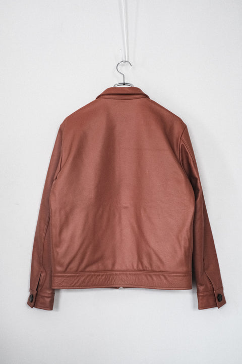 FRANK LEDER/Organic Dyed Buffalo Bomber Jacket (store only or contact)