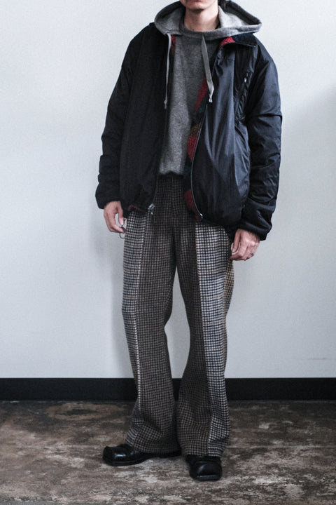 The DUFFER N NEPHEWS/Reversible Jacquard Boa Blouson