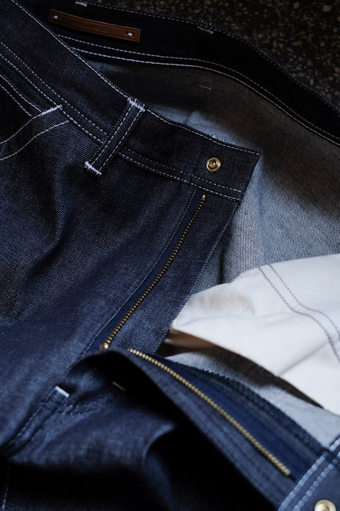 SCYE BASICS/Lightweight Denim Straight Leg Jeans