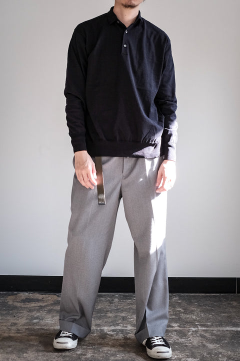 Scye/Ice Cotton Polo Knit