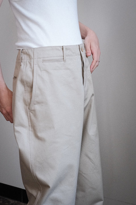 SCYE BASICS/Vintage Chino Cloth Military Pants