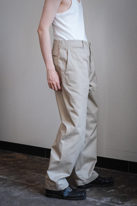 SCYE BASICS/Vintage Chino Cloth Military Pants