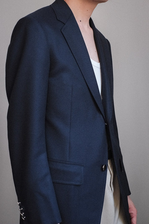 SCYE BASICS/Wool Karsey 2B S.B Blazer