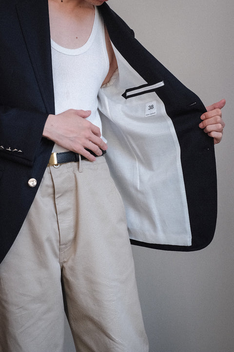 SCYE BASICS/Wool Karsey 2B S.B Blazer