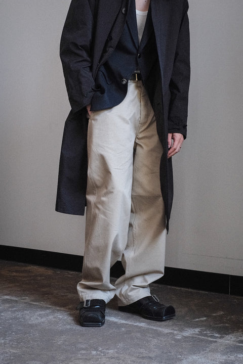 SCYE BASICS/Vintage Chino Cloth Military Pants
