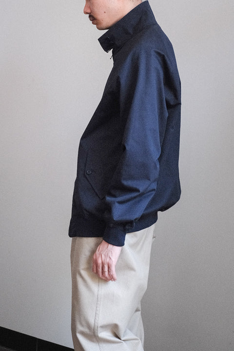 Scye/Cotton Linen Plaid Harrington Jacket