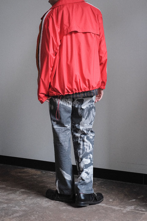 The DUFFER N NEPHEWS/Picture Print Denim Pants