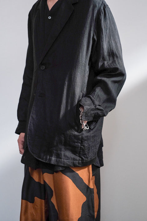 山内/ションヘルリネンツイル・シャツジャケット