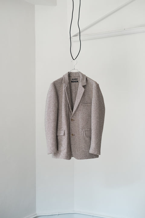FRANK LEDER/60's Czech Linen Wool 2B Jacket
