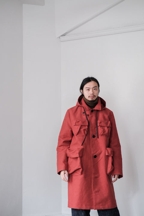 FRANK LEDER/Light Weight Deutschleder Big Pocket Coat