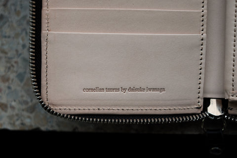 cornelian taurus by daisuke iwanaga/2door Wallet (cow mineral leather)