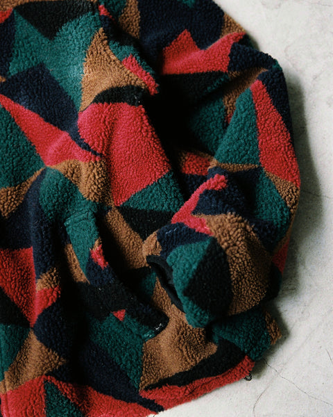 The DUFFER N NEPHEWS/Reversible Jacquard Boa Blouson