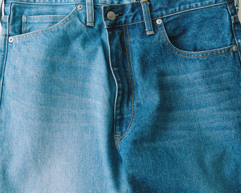 The DUFFER N NEPHEWS/Split Denim Pants