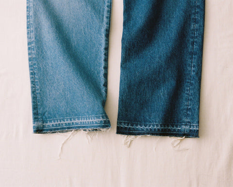 The DUFFER N NEPHEWS/Split Denim Pants