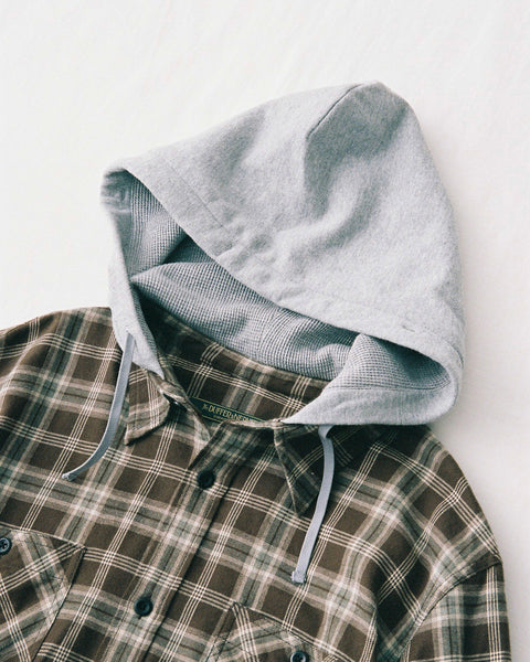 The DUFFER N NEPHEWS/Hooded Work Shirt