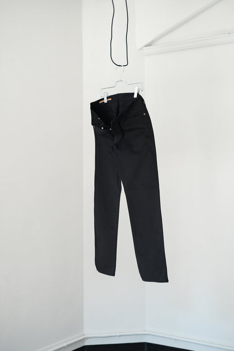 SCYE BASICS/Stretch Cotton Drill Slim Fit Jeans