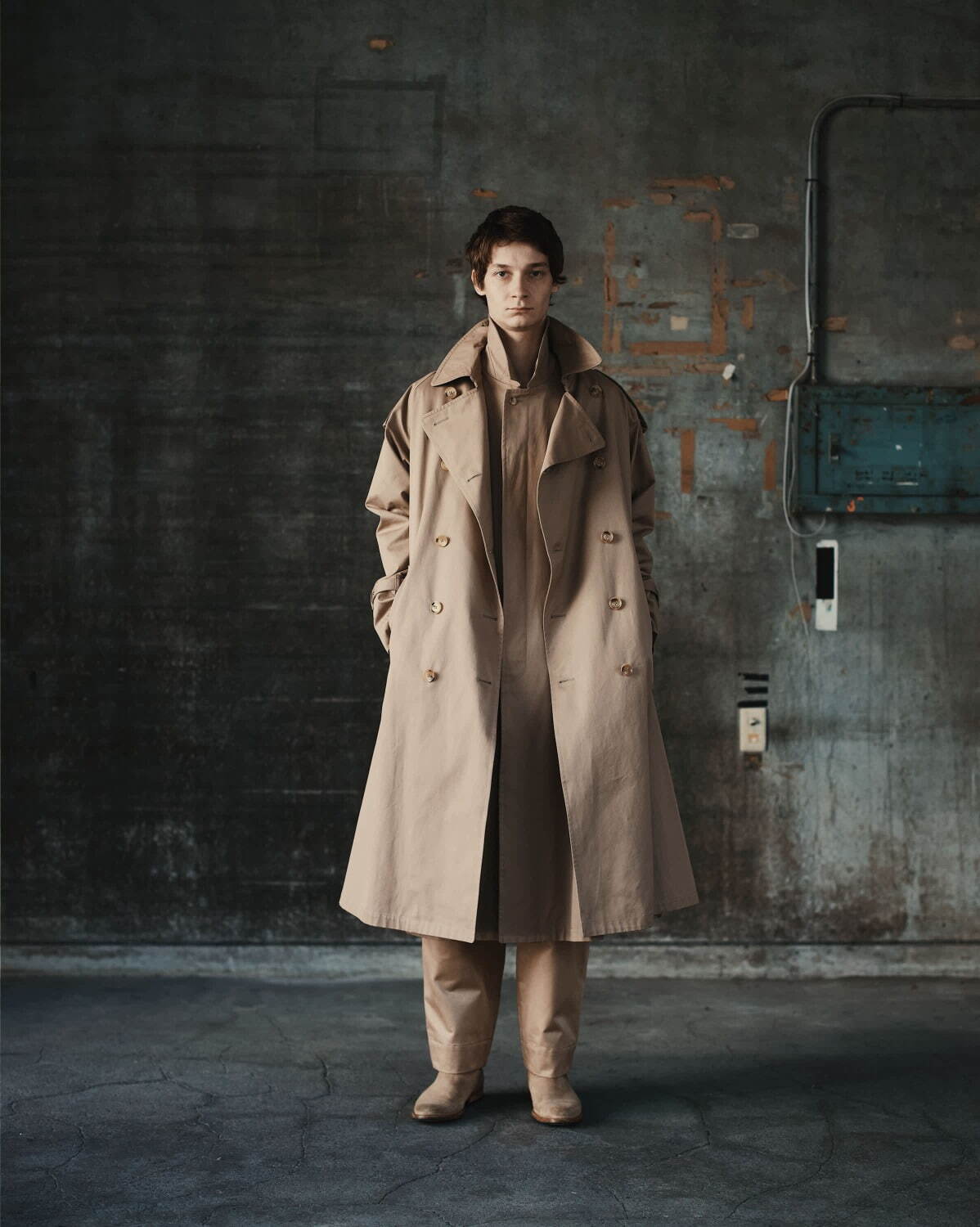 GABARDINE トレンチコート　新品未使用　36 Trench Coat (Gabardine Fabric) – CIOTA Online Shop