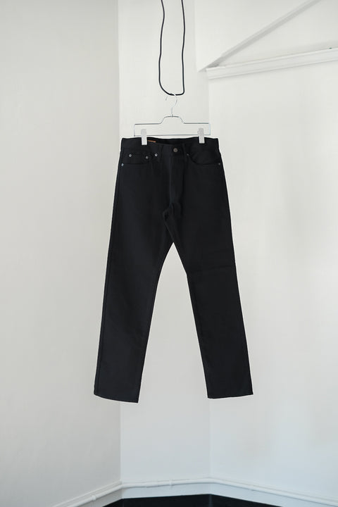 SCYE BASICS/Stretch Cotton Drill Slim Fit Jeans