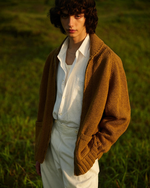 Slopeslow/Hand Knitting Cowichan Sweater