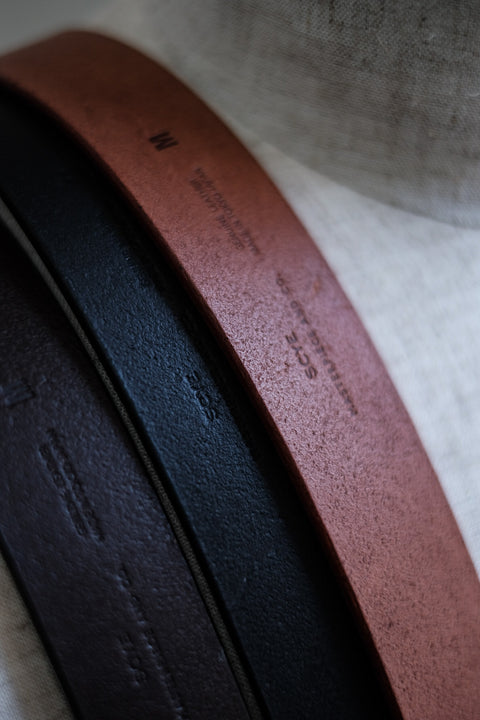 Scye/Leather New Basic Belt