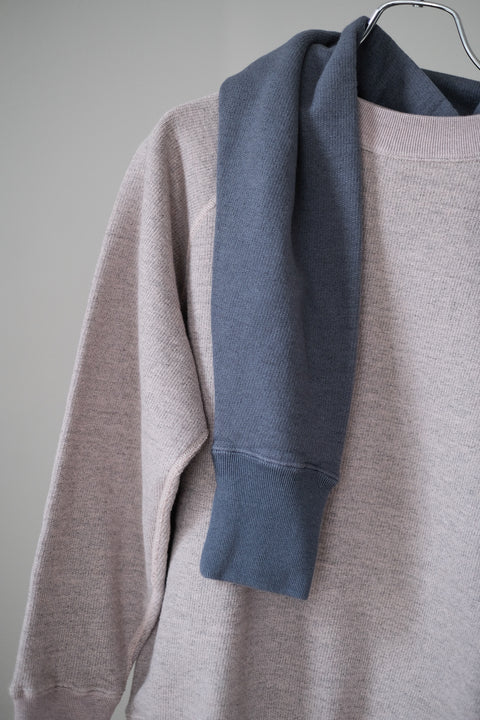 Slopeslow/Overdyed Inlaid Jersey Sweatshirt