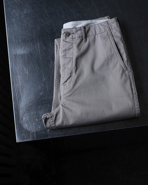 SCYE BASICS/Cotton Chino Cloth Military Pants