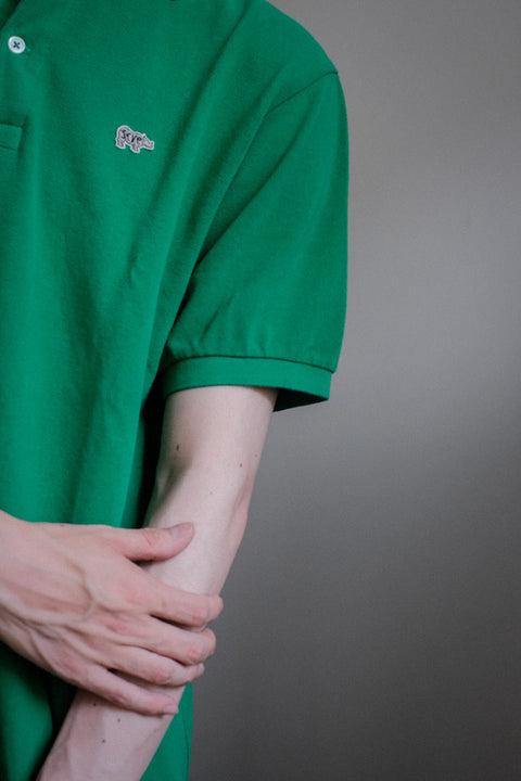 SCYE BASICS/Cotton Pique Polo Shirt
